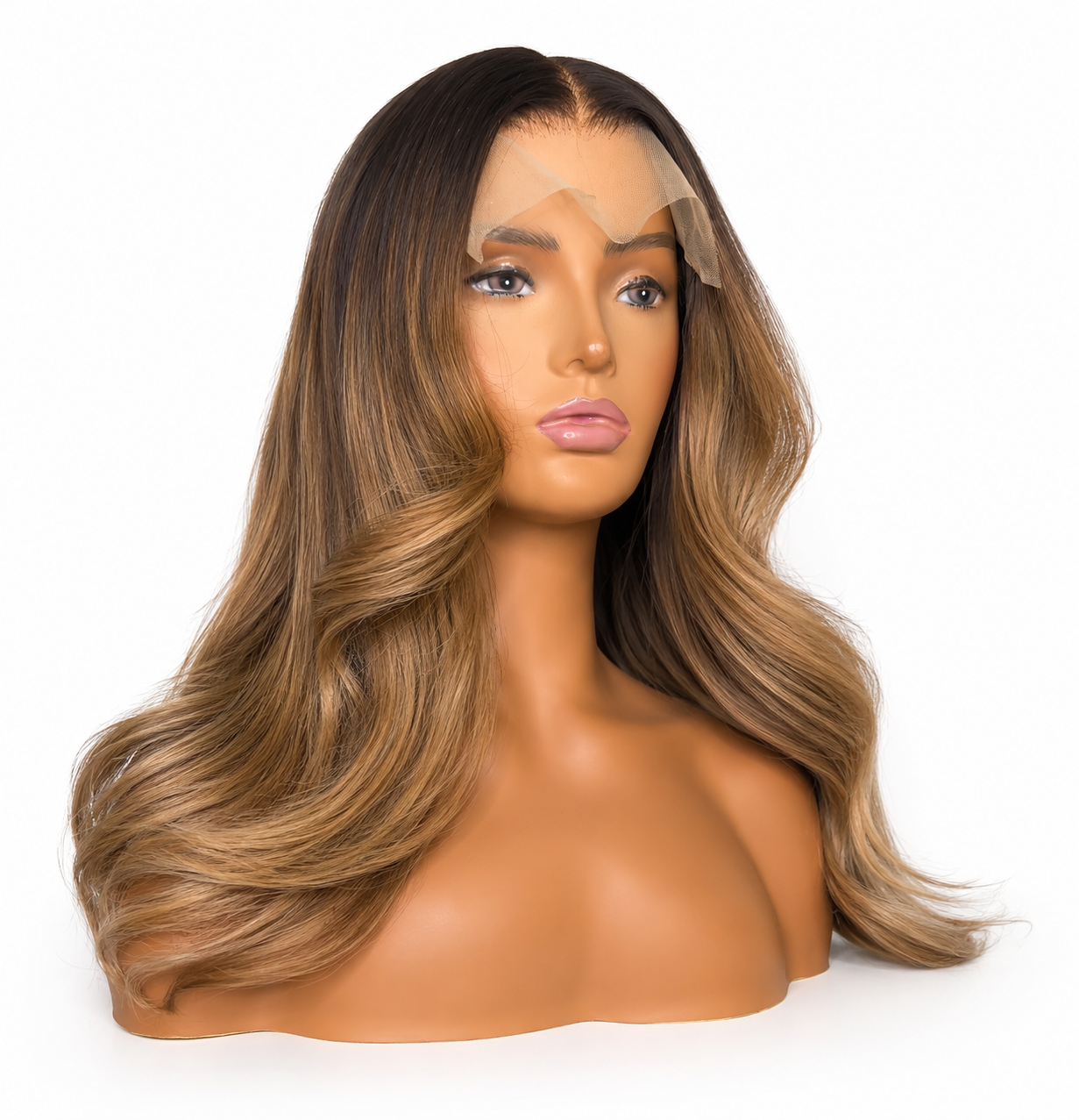 Perruque blonde dégradée SEA