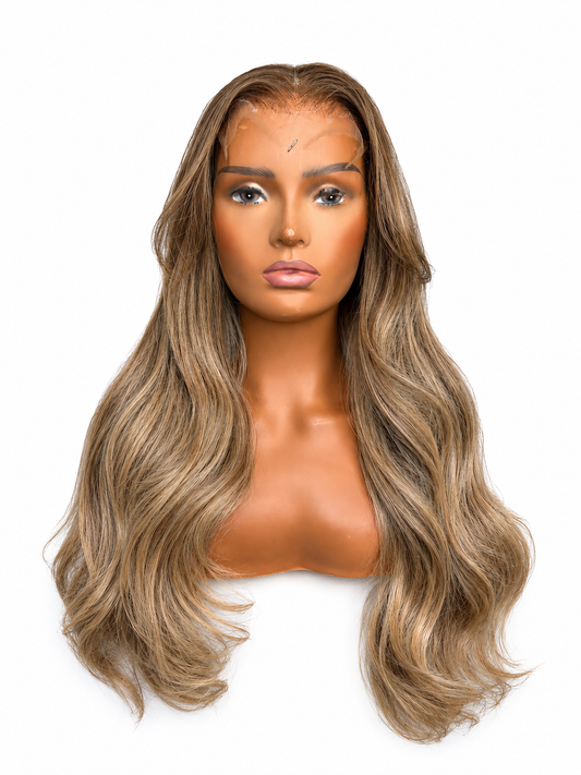 Virgin SEA Blonde Layered Wig 24"
