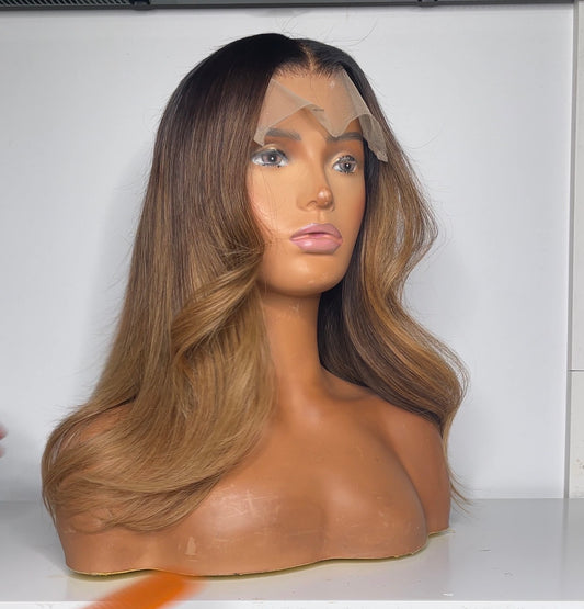 Ready Made Virgin Wig 18"